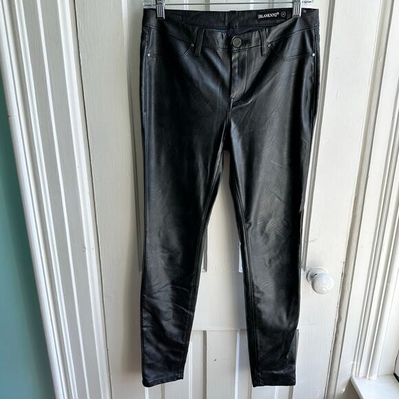 Blank NYC Faux Leather Pants In Eight Ball - Picture 2 of 9